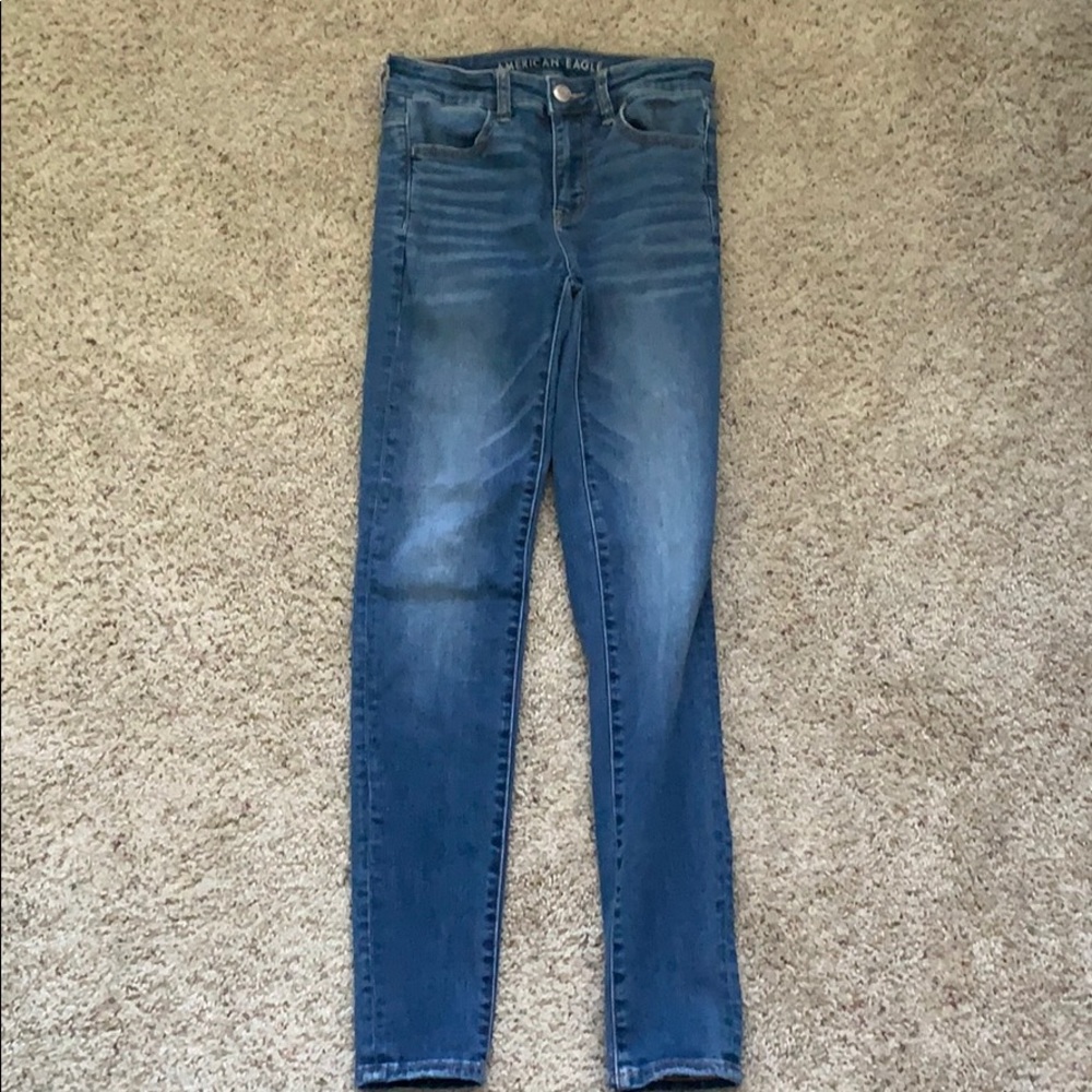 American Eagle Light Wash Jeans Size 4